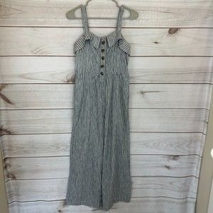 American Eagle Striped Jumpsuit, Size 6